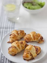 Croissants Au Jambon Recette Recette Recette Croissant Recettes De Cuisine