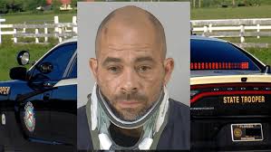 Biker who hit patrol car and flew off had 16 convictions for driving  without a license