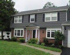 Gray brick house that suit your exact construction purposes and select from the match between. 30 Exterior Brick And Siding Ideas Exterior Brick Red Brick House Exterior House Colors