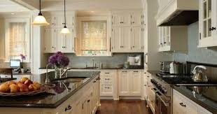 Light Cream Cabinets With Black Hardware Backsplash Ivory Kitchen Cabinets Home Kitchens Ivory Kitchen