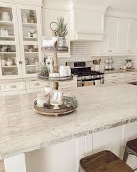 The farmhouse design is one that you can use in your house to create a more casual setting. 33 Best Kitchen Ideas Tile Designs For Backsplashes Excelent Pattern White Cabinets J Rustic Farmhouse Kitchen Modern Farmhouse Kitchens White Kitchen Design