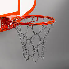 Pioneered by carron net, the top half of these nets are made of durable solid fibers encased in tough 100% nylon that prevents the net from whipping up on the rim. Basketball Goals Draper Inc