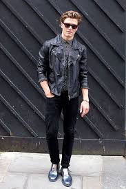 Dress To Express Not To Impress Leather Jacket Men Style Men Fashion Casual Fall Mens Outfits
