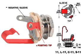 Lsharptec1, thanks for the link with the excellent info, i'm now using s stereo 1/4 jack/socket with 3 connection: Preparing A Mounted Mono Jack 3 Steps With Pictures Instructables