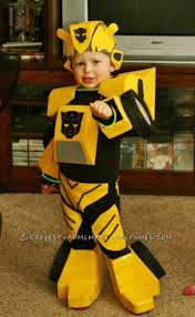 Even though this was amelie's second halloween, i consider it her first since she can actually participated in trick or treating this year and caught on quite quickly to the concept. Cool Bumblebee Autobot Homemade Costume For Toddlers