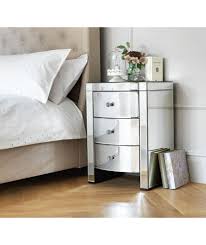 Each bedside table can offer great price quality ratio, the basis one will cost you 54 pounds only! Buy Argos Home Canzano 3 Drawer Bedside Table Mirrored Bedside Tables Argos Mirror Bedside Table Mirror Bedside Bedside Chest