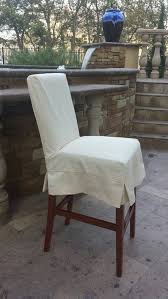 Custom Barstool Counter Stool Slipcover By Customchaircoverings Bar Stool Slipcovers Slipcovers For Chairs Slipcovers