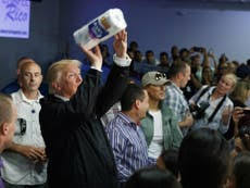 Donald Trump Uses Spanish Accent To Pronounce Puerto Rico Three Times At Hispanic Heritage Event The Independent The Independent