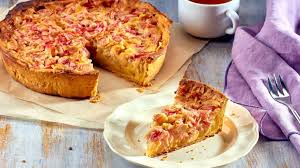 Und deswegen wird heute ordentlich in babymanier gefeiert und jede menge zuckerfreier kuchen und andere leckereien verputzt. Rezept Von Anastasia Zampounidis Fur Zuckerfreien Und Veganen Rhabarberkuchen Fit For Fun