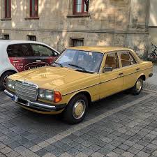 Image result for Sahara Yellow 1980 Mercedes