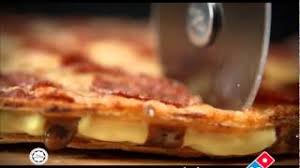 Let's try the local flavor pizza and dessert. Domino S Malaysia Cheese Burst Crust English Tvc Youtube