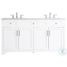 We offer a variety of stylish vanities, or you can design your own for ultimate customization. Aubrey White 60 Double Bathroom Vanity From Elegant Lighting Coleman Furniture