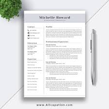 Here is the best free professional resume template word for your next dreaming job opportunity. Best Professional Resume Template Word Cv Template Simple Resume Design Cover Letter Job Resume Template Instant Download Michelle Allcupation Optimized Resume Templates For Higher Employability