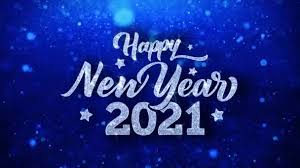 The best thing i did this year was fall in love with you. Happy New Year 2021 Blue Text Wishes Particles Greetings Invitation Celebration Background Stock Video C Infi Studio 267501478