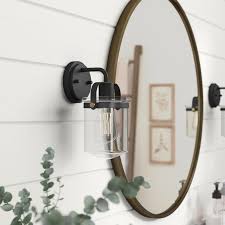 Laurel Foundry Modern Farmhouse Portland 1 Light Dimmable Armed Sconce Reviews Wayfair