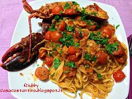 Tagliolini all'astice su crema di burrata. Linguine All Astice Casacostantino