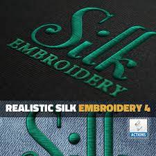 Embroidered Logo Mockup Graphics Designs Templates
