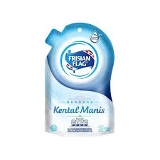 Susu bendera 3plus packaging from 2019, using the 1997 frisian flag logo. Frisian Flag Krimer 200gr Susu Bendera Susu Kental Manis Jumbo Super Center