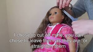 African american little girl hairstyles are one of the most searched topics on google. American Girl Doll Hair Straightening Tutorial Hd Please Watch In Hd Dailymotion Video