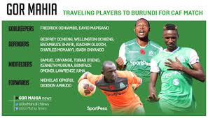Team profile page of gor mahia fc with squad, recent matches, team details and more. Gor Mahia Fc Auf Twitter Team News Traveling Party To Burundi For Totalcafcl Preliminary Match Against Aigle Noir Sirkal