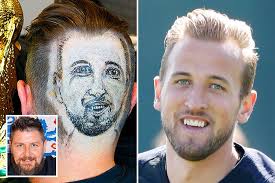 World Cup 2018: Meet Harry Kane's biggest fan… England supporter Kai Ward  who has skipper's FACE shaved into back of his head