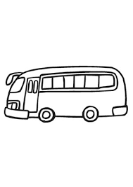 Ausmalbild Bus Kostenlos Ausdrucken