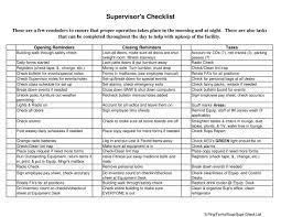 Supervisor's checklist for welcoming new staff employee the following is a checklist for the supervisor to follow once a new staff employee has officially accepted a position with vusc. 10 Supervision Checklist Examples Pdf Word Examples