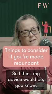 Here's a one minute guide to recovering from redundancy. , In this week's  episode of the FW Leadership Series podcast, experienced people and culture  leader Edweena Stratton shares giving and ...