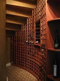 Wine Cellar Under Curved Staircase Kessick Wine Cellars Wine Cellar Design Wine Closet Home Wine Cellars