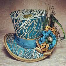 Mini Top Hat Peacock Feather Hat Steampunk Hat Gothic Etsy In 2021 Steampunk Hat Mini Top Hat Steampunk Top Hat