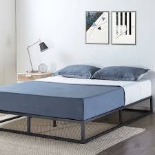 Twin 10 Inch Metal Platform Bed Frame Type Wclassic Wooden Slat Support Mattress Foundation No Box Spring Needed 10 Height Black Bed Frame Metal Platform Bed Platform Bed Frame