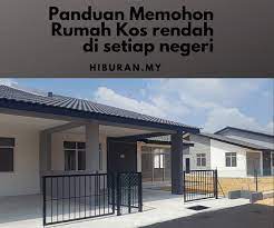 Maybe you would like to learn more about one of these? Panduan Permohonan Rumah Kos Rendah Di Setiap Negeri