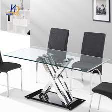 Browse the collection of dining tables and chairs at homebase. High Quality Dining Table Tempered Glass Dining Room Tables Dt 812 Tianjin Kingnod Furniture Co Ltd