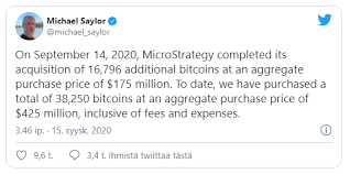 Bitcoin puolitetaan joka neljäs vuosi, eli se puolitettiin taas viime vuonna 2020. Bitcoin Raketti Aloitti Kauan Odotetun Nousunsa Nordnet