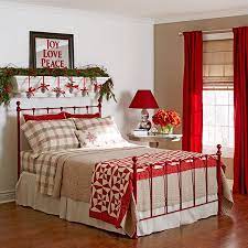 Indulge in the holiday spirit by decorating your bedroom. Diy Projects And Ideas Christmas Bedroom Christmas Decorations Bedroom Christmas Room