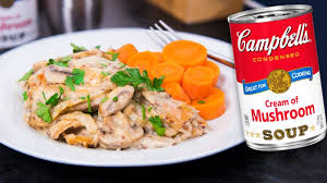 Hey Guys It S Warren Here And Today We Ll Be Making A Chicken And Mushroom Bake What S Great Abou Stuffed Mushrooms Delicious Soup Recipes Best Chicken Recipes