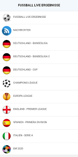 Spielstand fußball international und live ergebnisse. Fussball Live Fur Android Apk Herunterladen
