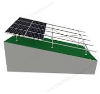 solar slope ground mounting system for carbon steel