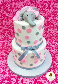 Pin By Sweet Treat Supply On Baby Cakes Elephant Baby Shower Cake Baby Shower Cakes Girl Baby Shower Cakes