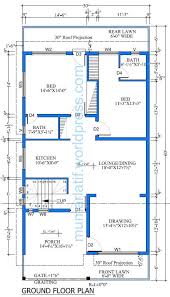 Comments off on 40×60 ground floor house plan. 30 60 Corner Gf House Plans