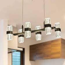 New modern lighting trends to try now. Modern Kitchen Island Light Led Chandelier Contemporary 6 Pendant Lighting 50w 4000lm Adjustable Hanging Ceiling Light For Living Room Foyer Hallway Bar Dining Room 4000k Nature White Matte Black Amazon Com