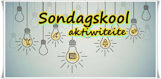 Sondagskool Aktiwiteite