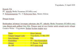 Apalagi bila anda sudah berkeluarga dan anda adalah seorang suami. Harus Tahu Begini Cara Membuat Surat Lamaran Kerja