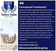 A conceptual framework is a visual representation that helps to illustrate the expected relationship between cause & effect in a financial context. Conceptual Framework Of Your Dissertation A Tentative Yet Important Outline Tutors India Blog