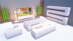80 cool things to build in minecraft the next time you are struck by a bout of builder's block. Minecraft Modern Living Room Build Tutorial Youtube