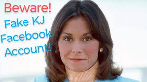 Kate Jackson wants everyone to know that someone is pretending to be her  and asking for money. It is not Kate and please do not send money to that  person. And please