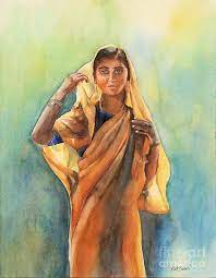 #beautiful paintings #various artists #punjab #old india #old punjab #villiage life #back in the days #art #women of punjab #mood board #inspiration board so this chapter of my world culture assignments is about south asia, and in a lot of societies, especially in india, women are looked at as if they're a. Day Dreaming Painting By Kate Bedell