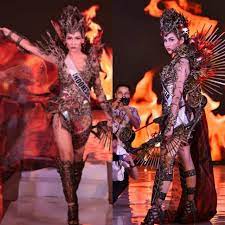 Best national costume indonesia di ajang miss grand international 2018 #missgrandinternational2018 #bestnationalcostume. Sang Wanita National Costume Miss Universe Indonesia 2019 Pageant Empire Indonesia