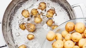 Cover the pot with a lid. The Best Way To Boil Potatoes For Potato Salad Is In Super Salty Water Bon Appetit