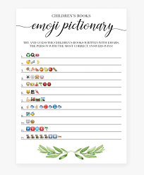Download our free printable pdf with answers key. Shower Baby Downloadable Baby Shower Emoji Pictionary Free Printable